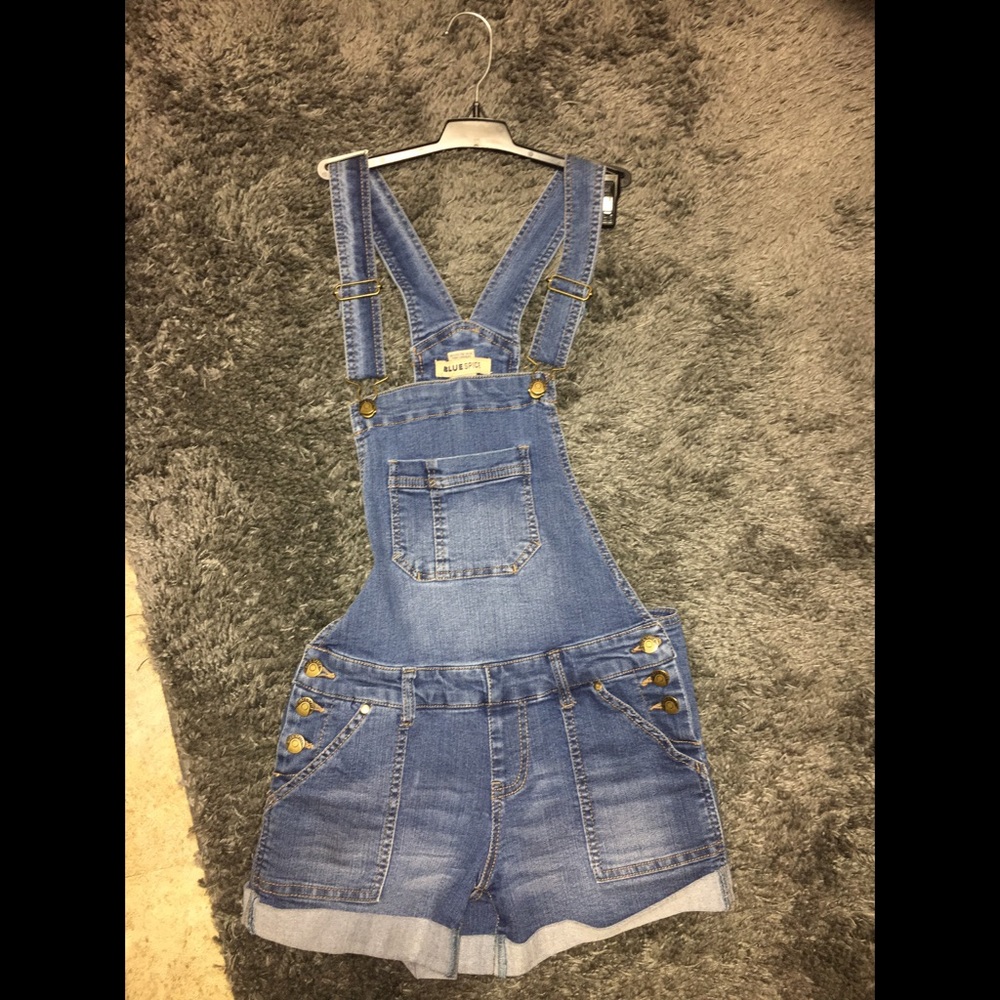 Overall Shorts
